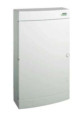 Rozvodnica nástenná 54 (3x18)-modulová, biele dvierka NOARK