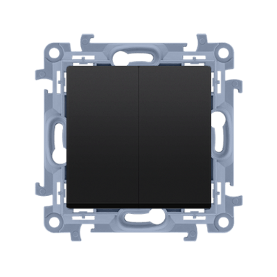 SIMON10 - vypínač č.5, čierny