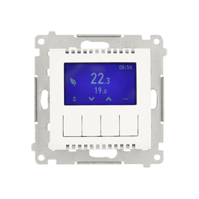 SIMON54 - termostat digitálny programovateľný biel