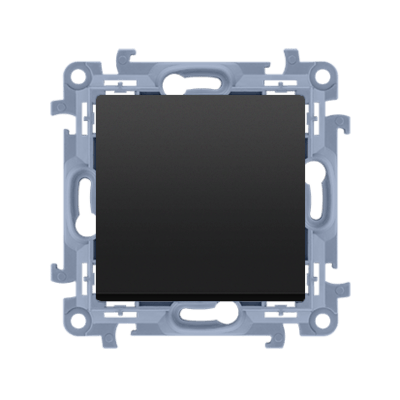 SIMON10 - vypínač č.1, čierny