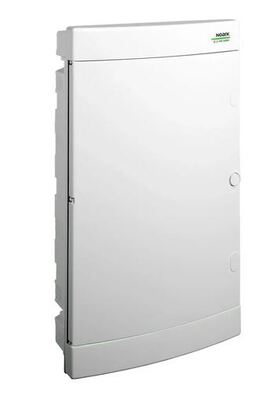 Rozvodnica zapustená 36 (3x12)-modulová, biele dvierka NOARK