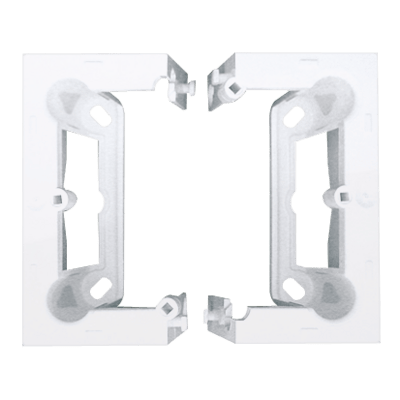 SIMON10 - Krabica pre povrchovú montáž 1- násobná, biela