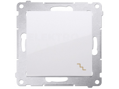 SIMON54 - vypínač č.:6, biely