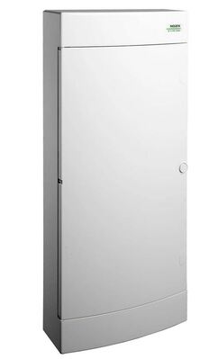 Rozvodnica nástenná 48 (4x12)-modulová, biele dvierka NOARK