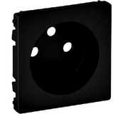 VALENA life - kryt zásuvky, čierny