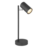 Stolová lampa ROBBY - GU10, IP20, čierna - 57910TB