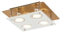 Svietidlo NAOMI - GU10/4x MAX 15W, IP20 - 2252