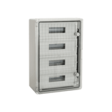 ABS rozvodnica s priehľadnými dvierkami - IP65, 60mod, 400x600x200