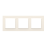 SIMON10 - rámik 3P, krémový