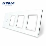 LIVOLO - rámik 4P - biely