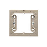 SIMON54 - Krabica pre povrchovú montáž 1- násobná, zlatá matná