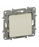 NILOE - vypínač/tlačítko č.:1/0, béžový