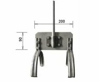 Držiak zach. tyče pre upevnenie na krov mat. Fe-Zn