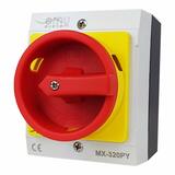 Vypínač vačkový (ON-OFF) - MX žlt/čer - 20A