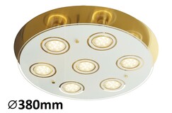 Svietidlo NAOMI - GU10/ 7x MAX 15W, IP20 - 2257