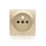 SIMON54 - kryt zásuvky, zlatý matný