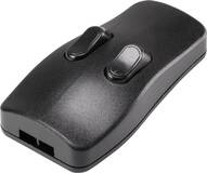 Vypínač káblový 2pól čierny