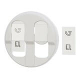 CELIANE - kryt zásuvky 2x RJ45, biely