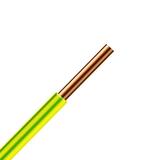 Vodič CY/ H07V-U 1x4 - zelenožltý