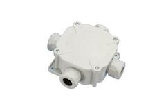 Krabica rozvodka plastová - 6455-11 P sivá