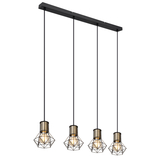 Závesné svietidlo PRISKA - 40W,E27,IP20 - 54017-4HM