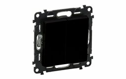 VALENA life - vypínač č.:5, čierny