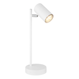 Stolová lampa ROBBY - GU10, IP20, biela - 57910TW