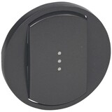 CELIANE - kryt 1p. vypínača, grafit - podsvietený