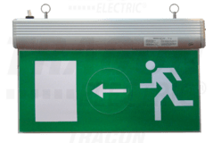 Núdzové Led svietidlo, so samolepiacimi piktograma