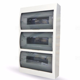 Rozvodnica nástenná 36 mod. priesv.dv