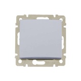 VALENA - vypínač/tlačítko č.:1/0, hliník