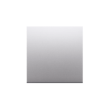 SIMON54 - kryt vypínača 1-tlačidlový, strieborný matný