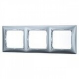 VALENA - rámik 3P, hliník + chróm