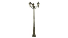 Svietidlo MONACO - E27/3x max. 60W, IP43 - 8186