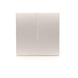 SIMON54 - kryt vypínača 2-tlačidlový (pre SW5M, SP2M), stieborný matný