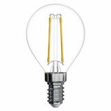 Žiarovka LED-filament, Mini Globe, E14, 1,8W, 2700K