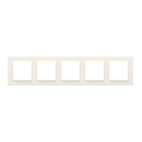SIMON10 - rámik 5P, krémový