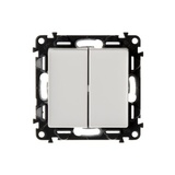 VALENA life - vypínač č.:6+6, biely