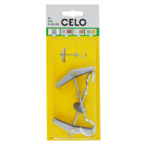 Hmoždinka sklopná s hákom (2ks)