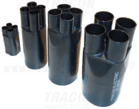 Zmršťovacia káblová rozdeľovacia hlava 4x4-25mm2