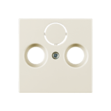 BASIC55 - kryt TV/R/SAT, slonová kosť