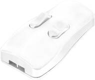 Vypínač káblový 2pól biely