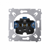 SIMON54 - zásuvka 2P+T, prístroj