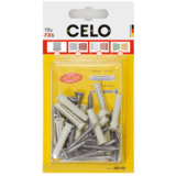 Hmoždinka univerzál FX-8mm+skrutka (10ks)