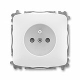 TANGO - zásuvka 2P+T, biela