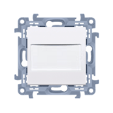 SIMON10 - záslepka, biela