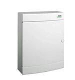 Rozvodnica nástenná 24 (2x12)-modulová, biele dvierka NOARK