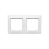 Simon54 Premium - Rámček 2- násobný, biely