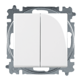 BASIC55 - vypínač č.5, biely