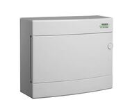 Rozvodnica nástenná 12-modulová, biele dvierka NOARK